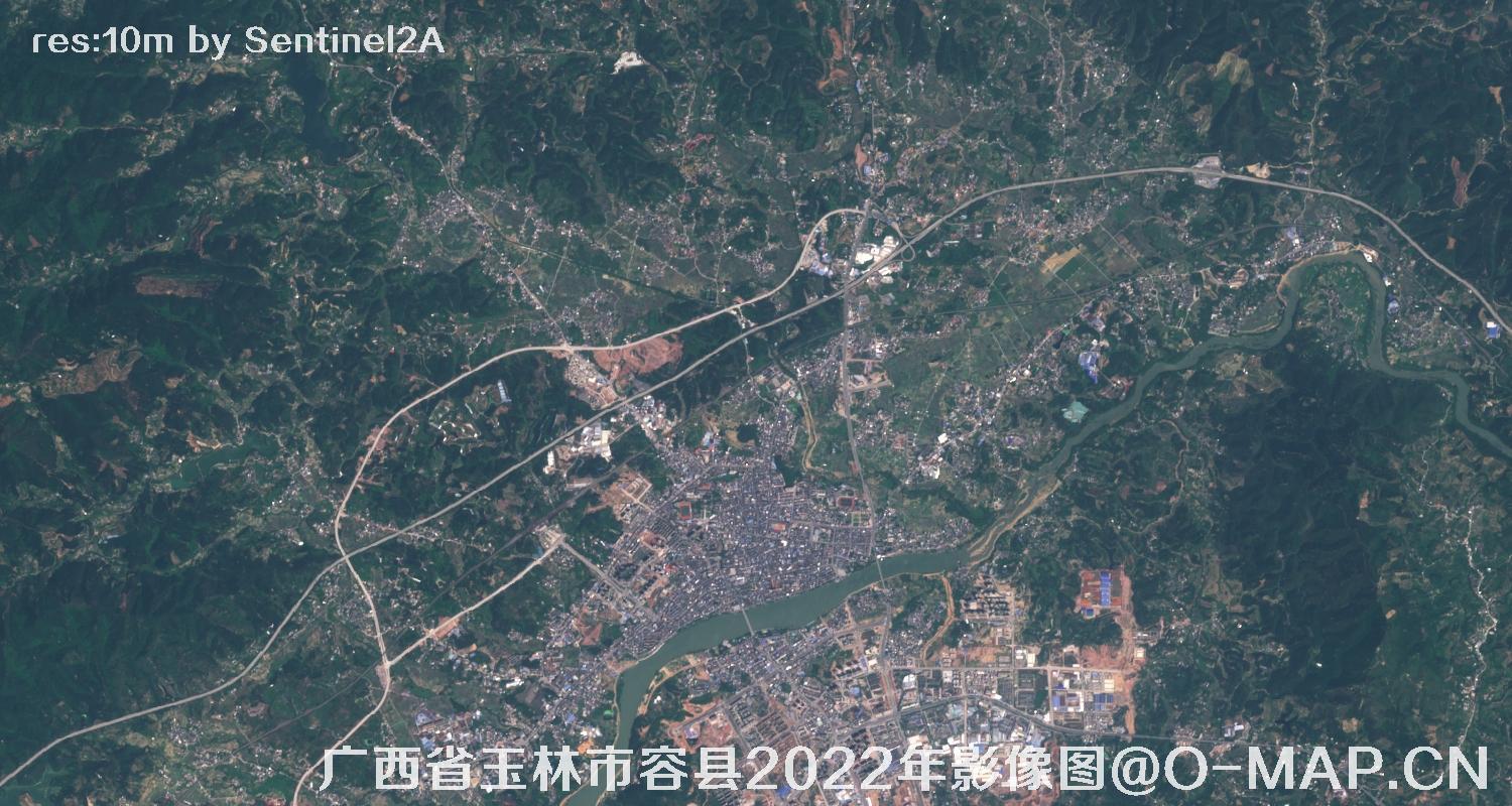 容縣最新航拍全景，一覽無(wú)余的美麗風(fēng)光??